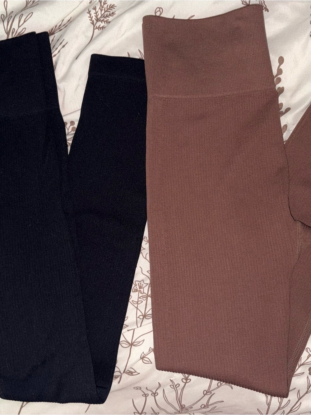 Black & Brown Leggings